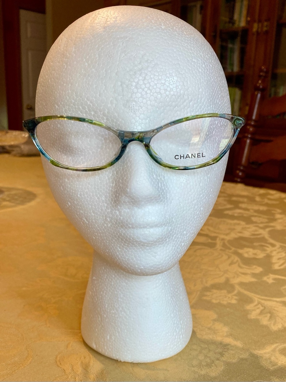 NEW Dead-stock Vintage Chanel Cateye 3337 Eyeglasses Color-1522 53-16-135